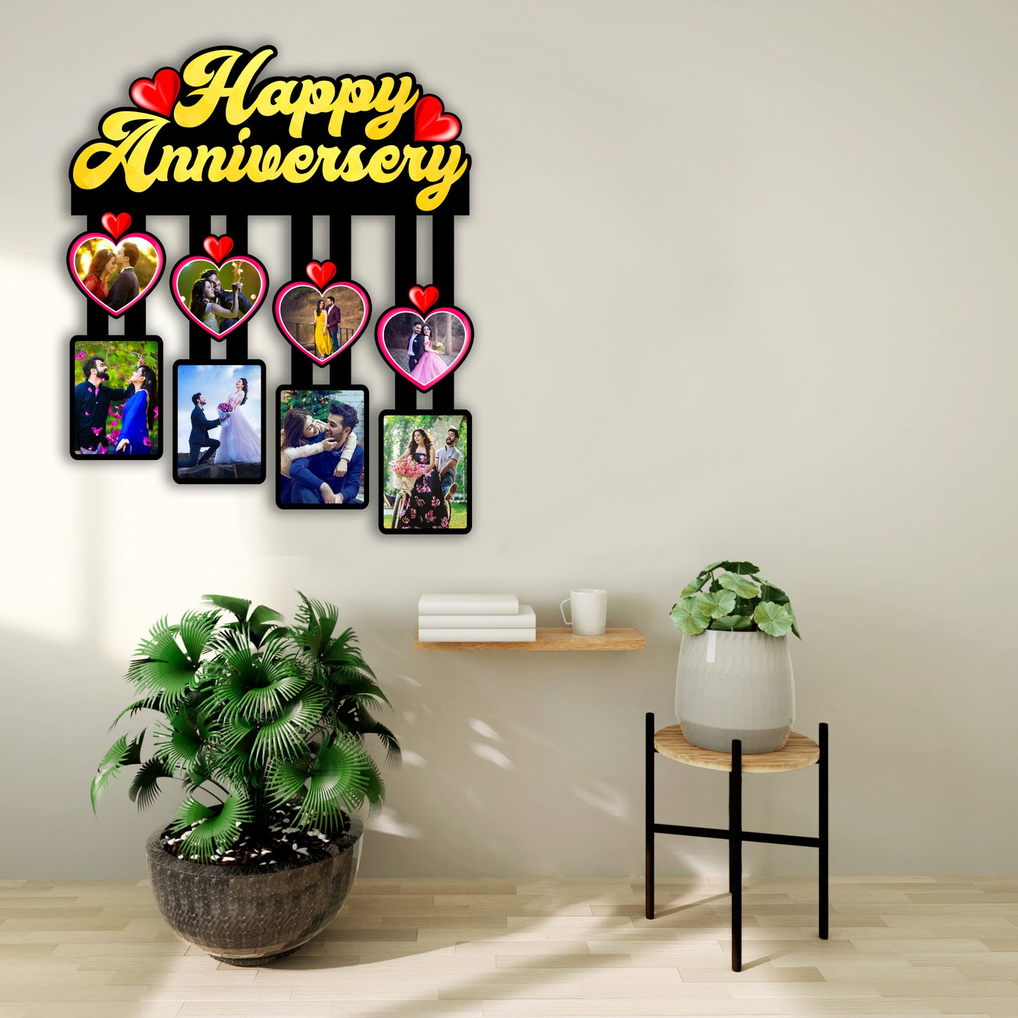 Anniversary Customized Frames For Home Decorations