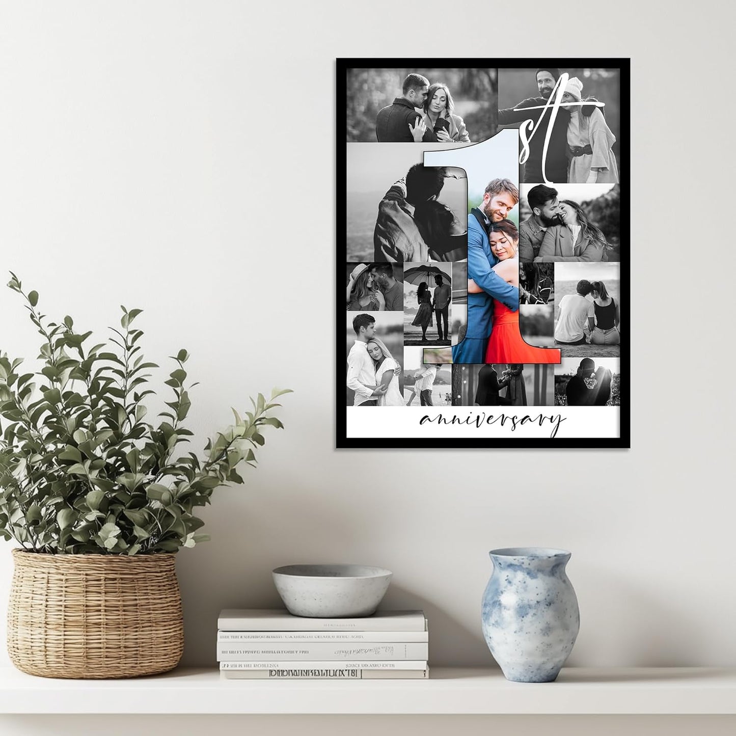Personalised Photo Frame for Anniversary,Couple