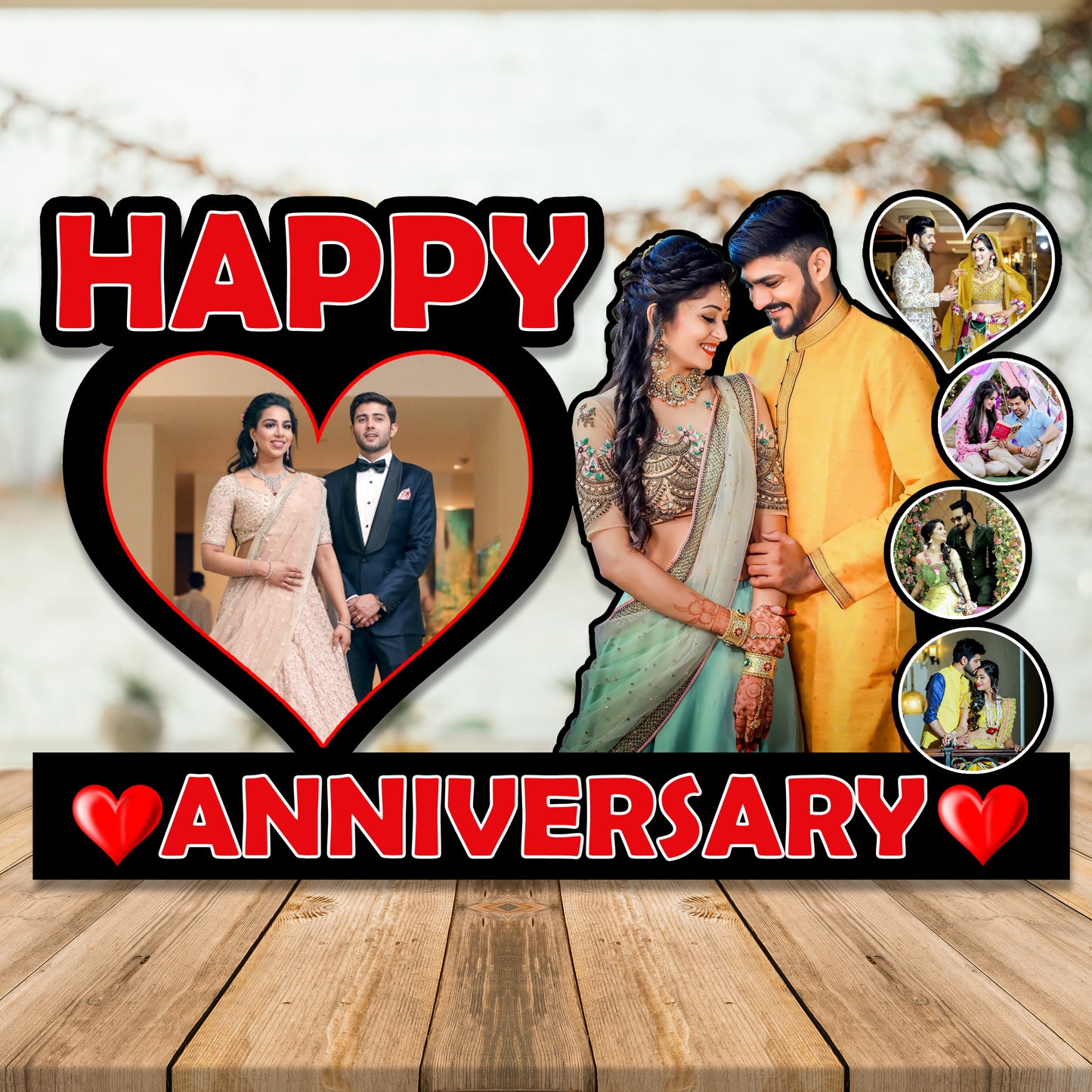 Personalised Anniversary Photo Frame