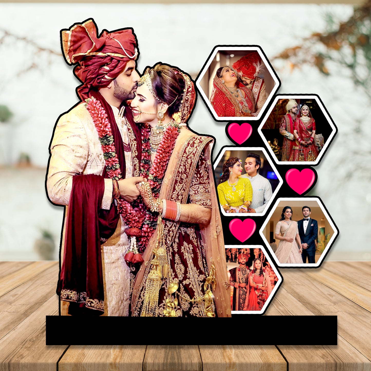 Customized Photo Frame for Wedding, Anniversary
