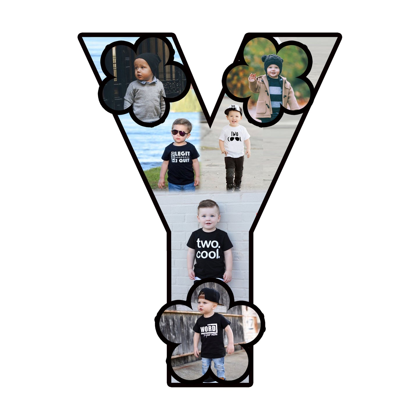 Customised Alphabet Photo Frame ( Y Letter )