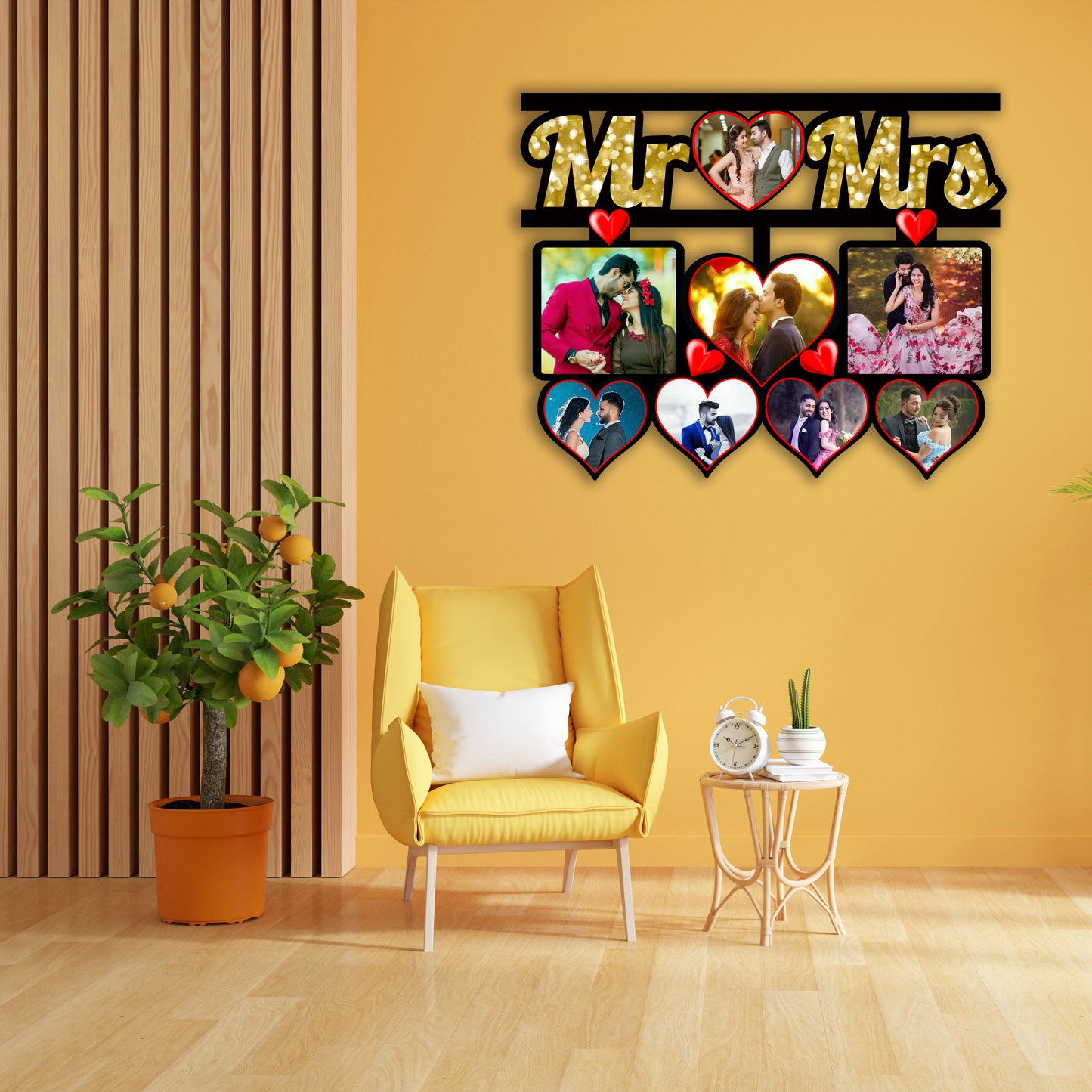 Customized Couple Name Photo Frame For Anniversary