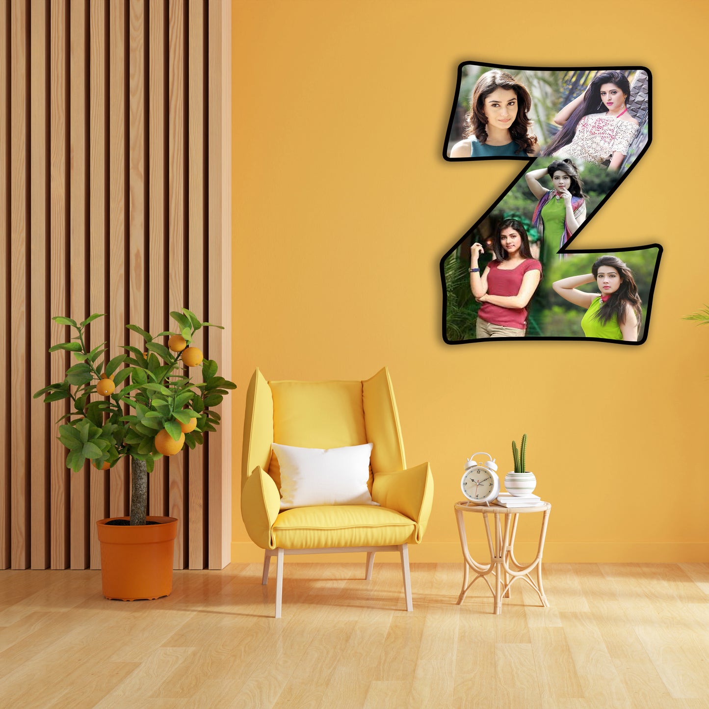 Customised Alphabet Photo Frame ( Z Letter )