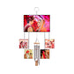 Customised Wind Chimes with Photos on Both Sides  For Couple Gifts