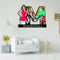 Customized Wooden Flower Alphabet Shape Photo Frame (A-2)