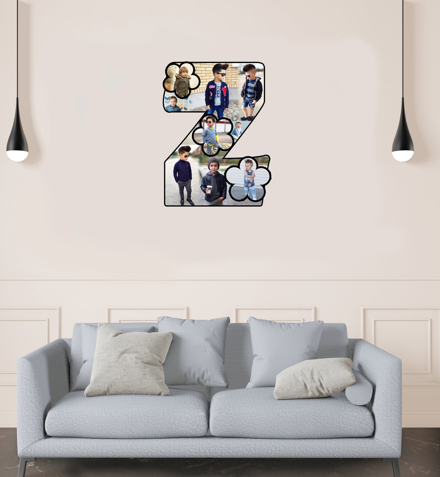 Customised Alphabet Photo Frame ( Z Letter )