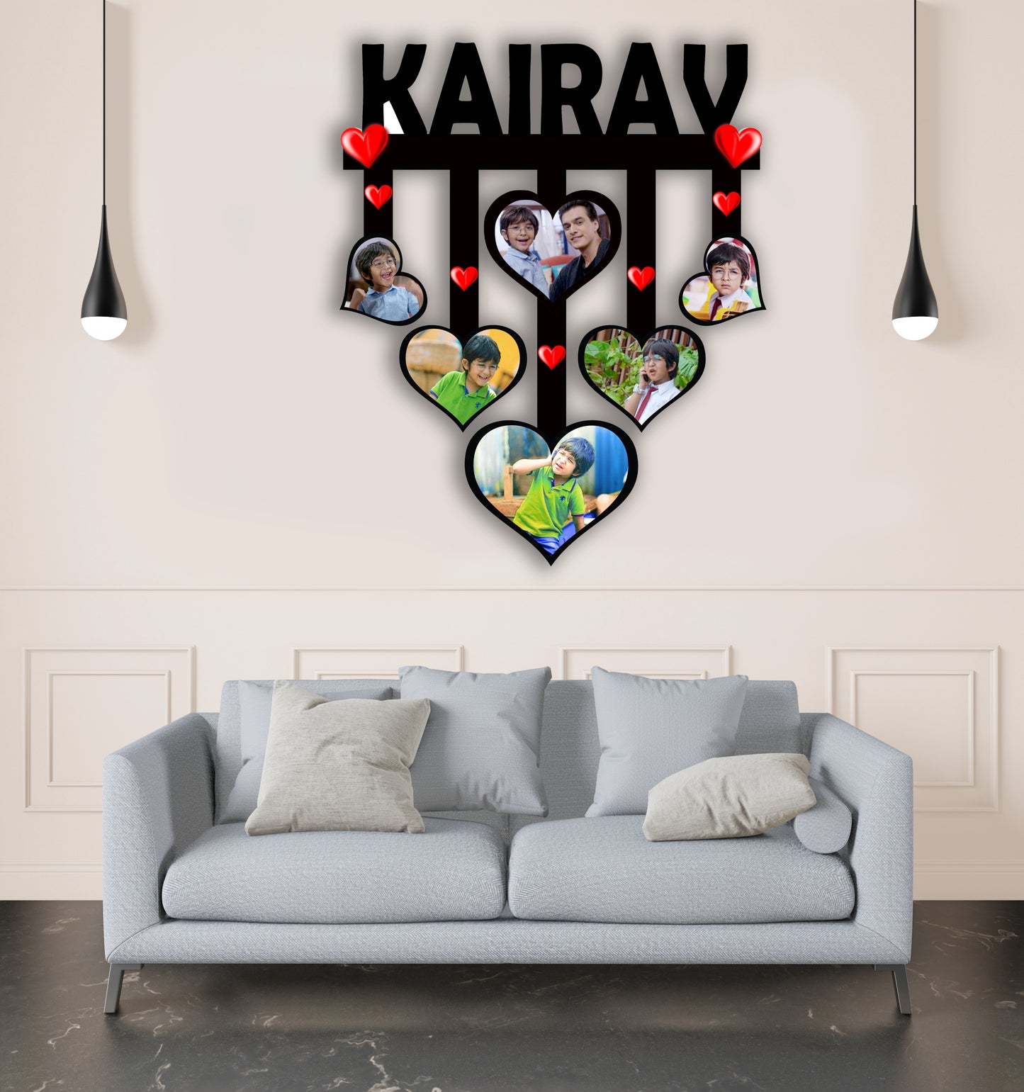 Customised Birthday Photo Frame with Name