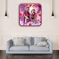 Customized Clock Photo Frame Gift For Anniversary,Couple