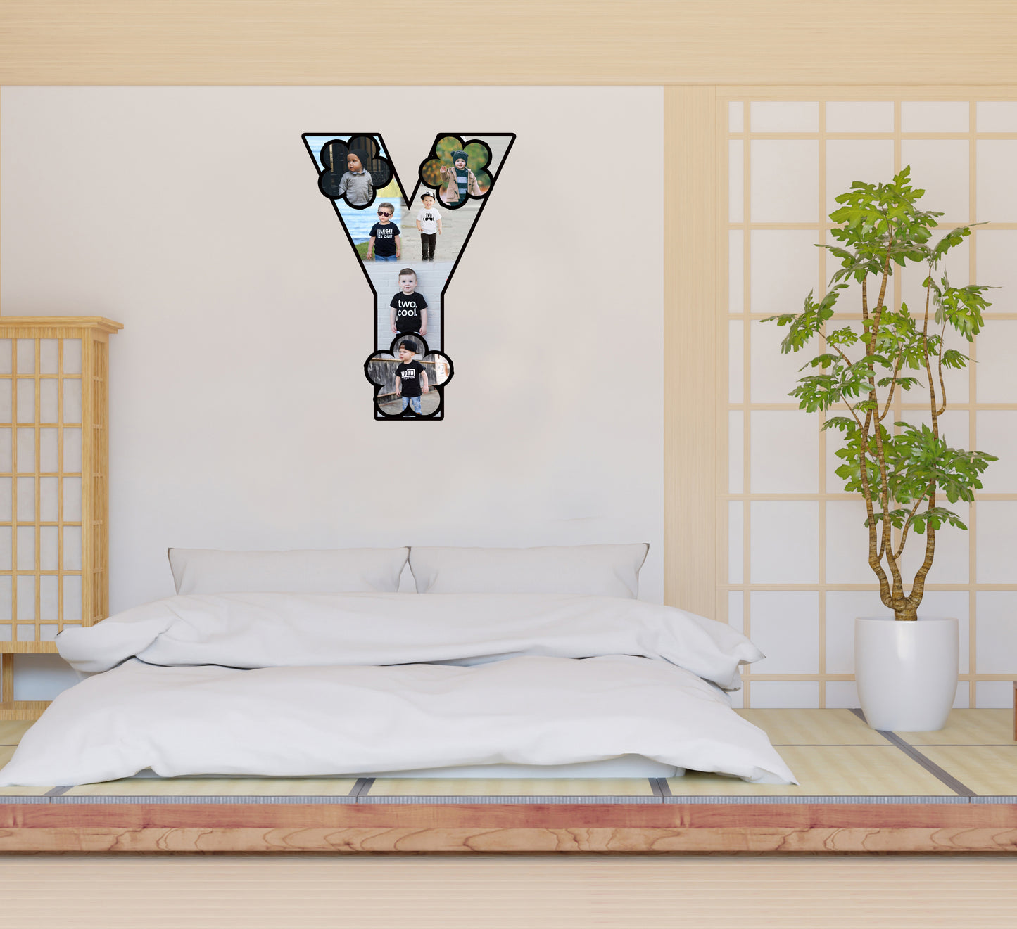 Customised Alphabet Photo Frame ( Y Letter )