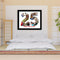 Customised 25th Anniversary Wooden Photo Frame  | Silver Jubilee Gift For Parents