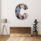 Customised Alphabet Photo Frame ( C Letter )