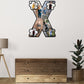 Customised Alphabet Photo Frame ( X Letter )