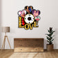 Customized Clock Design For Couple Love Photo Frames