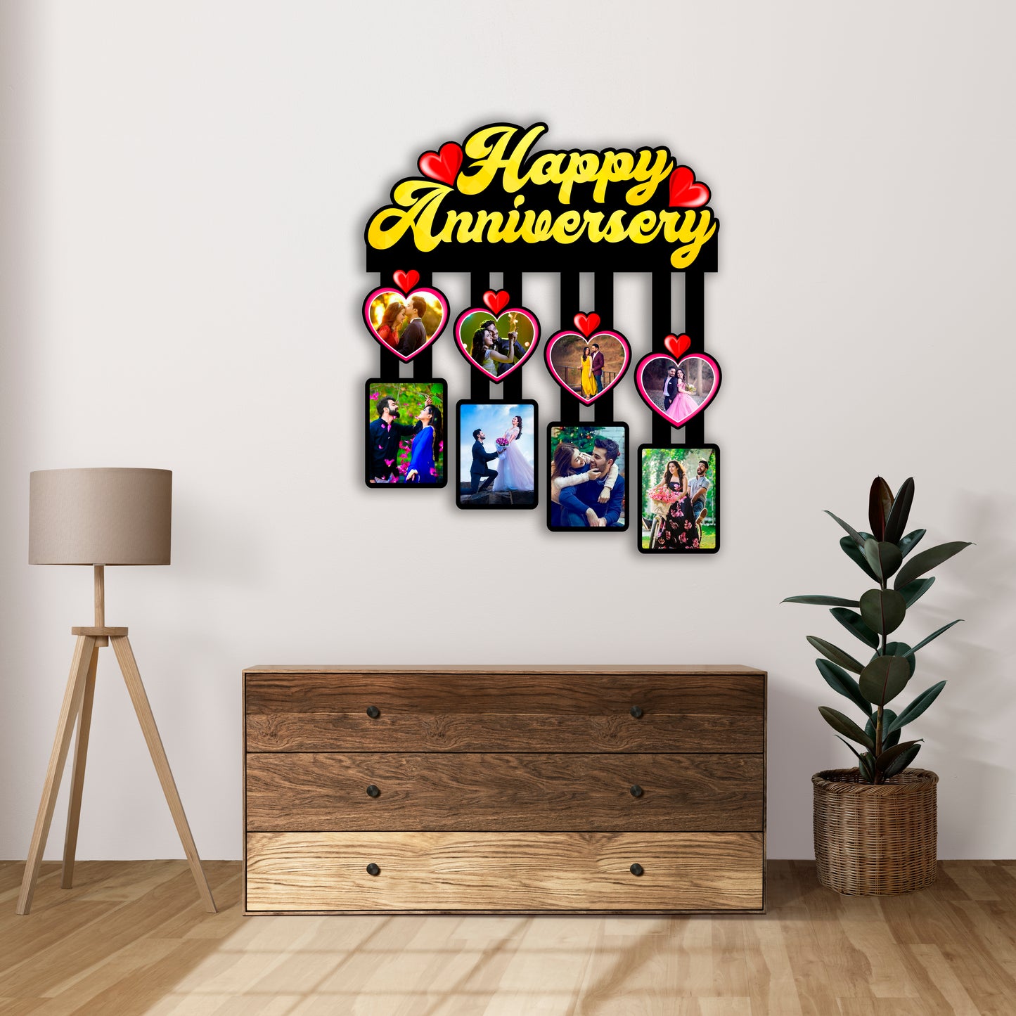 Anniversary Customized Frames For Home Decorations