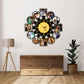 Customized Collage Photo Frames with Clock for Couple Family