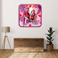 Customized Clock Photo Frame Gift For Anniversary,Couple