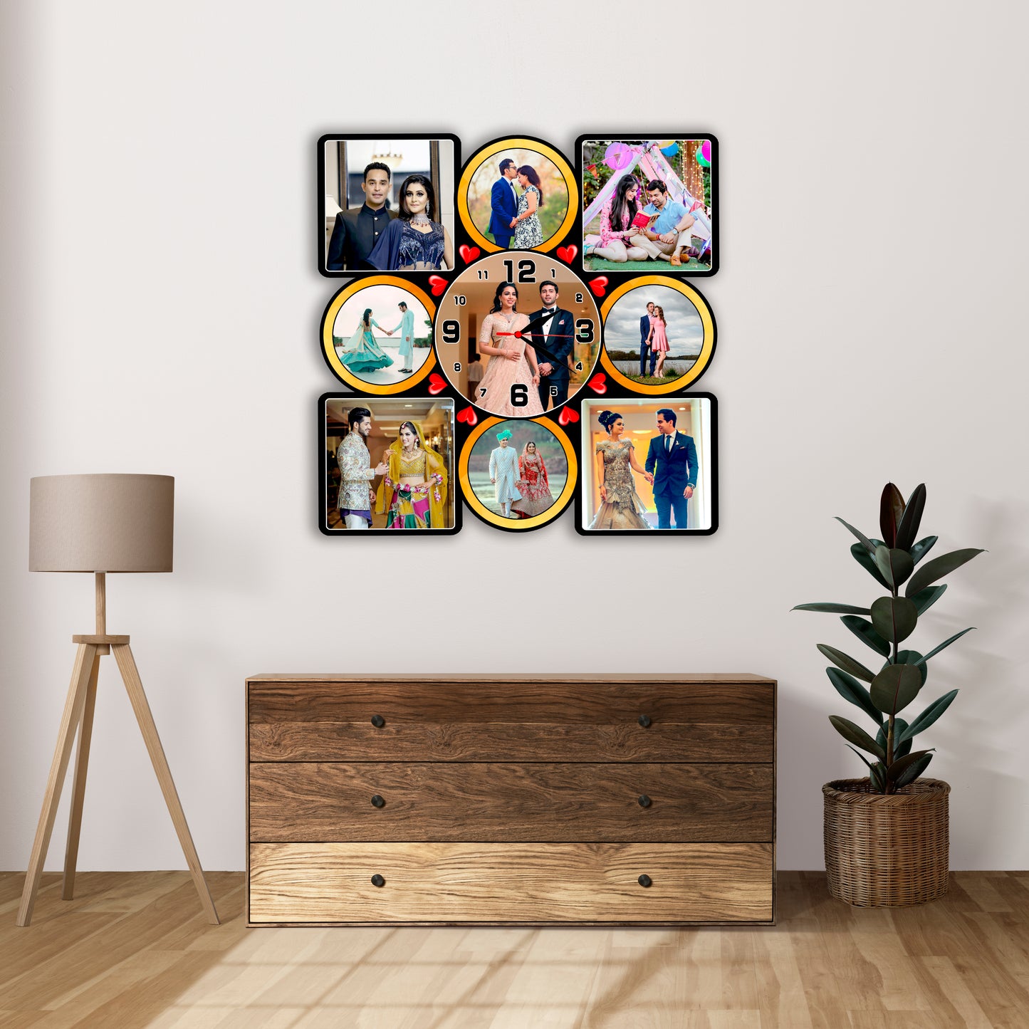 Personalized Photo Clock for anniversary