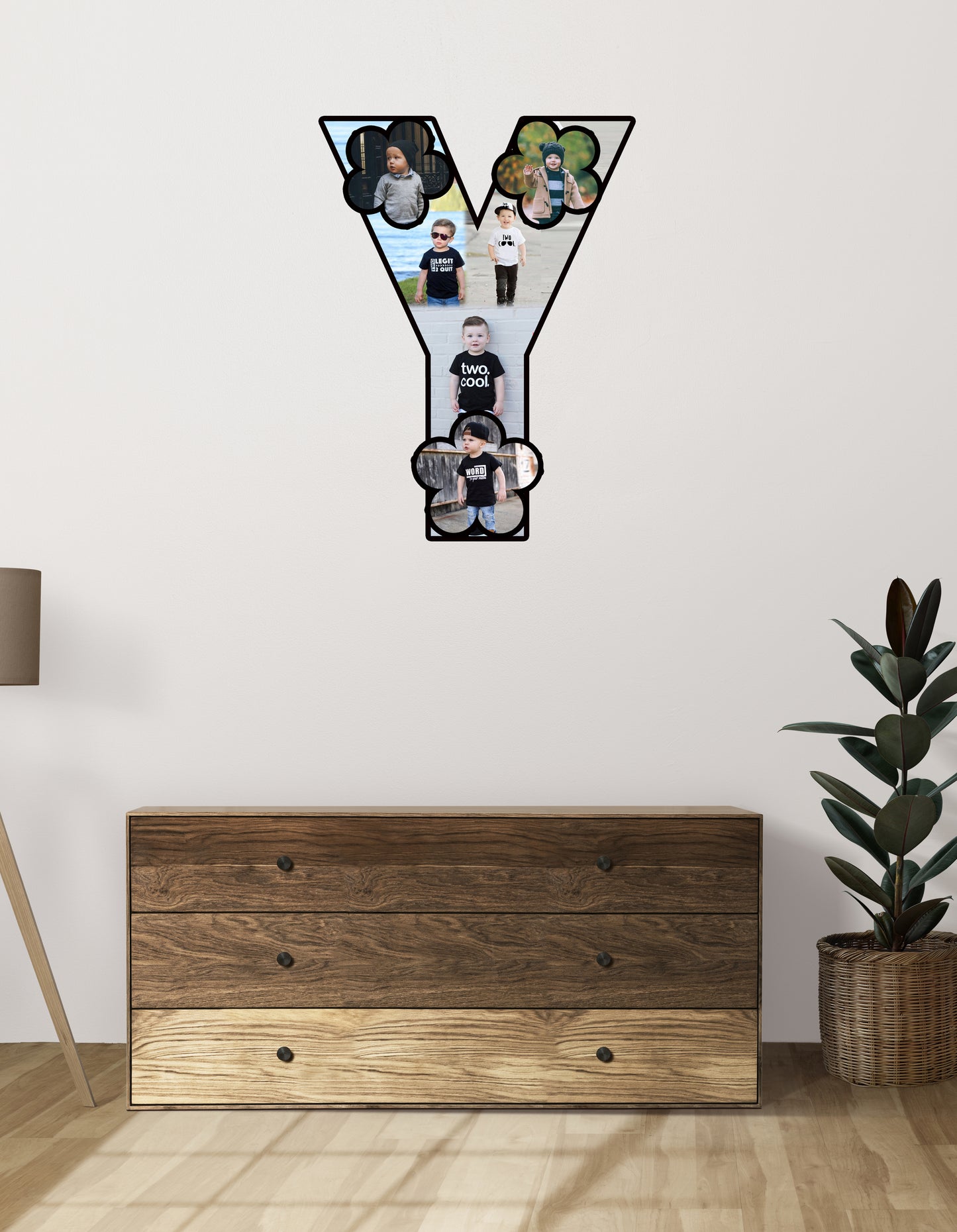 Customised Alphabet Photo Frame ( Y Letter )