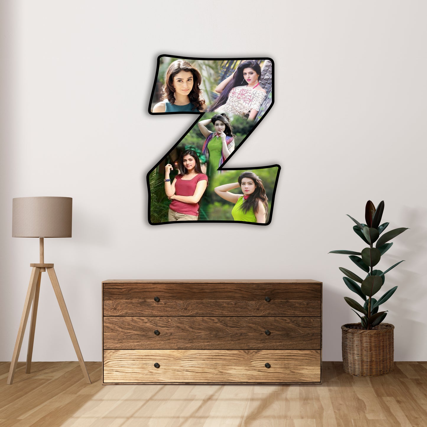 Customised Alphabet Photo Frame ( Z Letter )