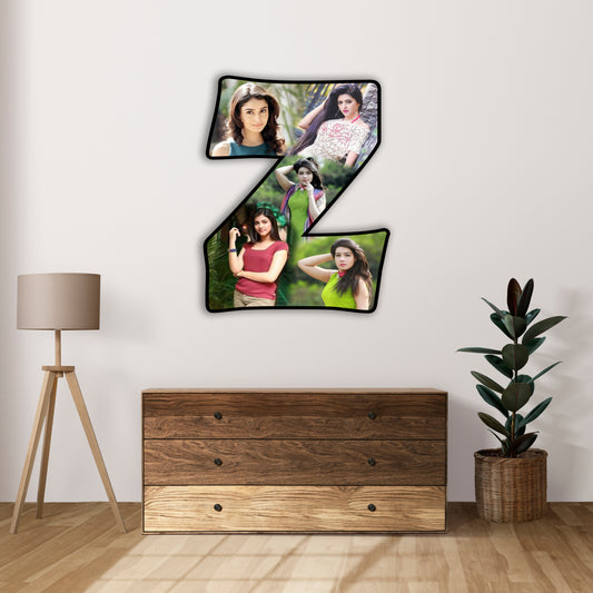 Customised Alphabet Photo Frame ( Z Letter )