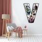Customised Alphabet Photo Frame ( V Letter )