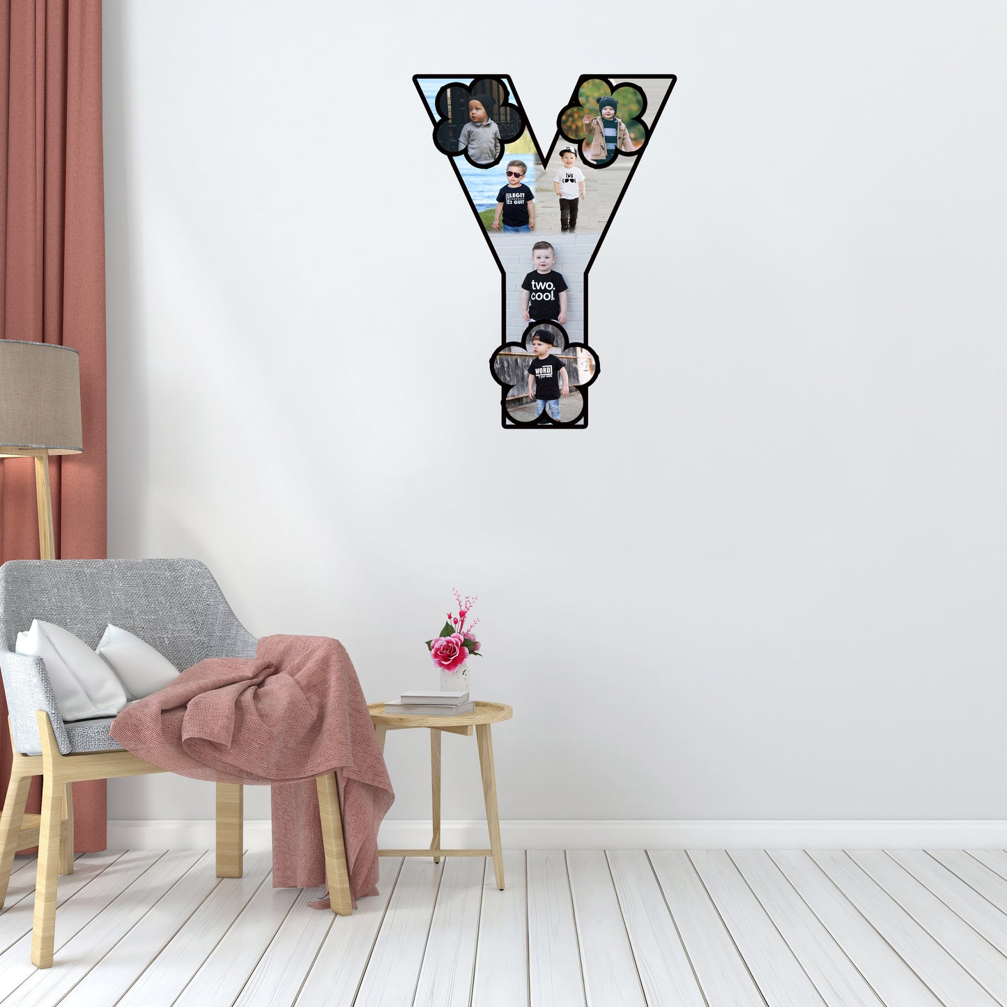 Customised Alphabet Photo Frame ( Y Letter )