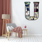 Customised Alphabet Photo Frame ( U Letter )