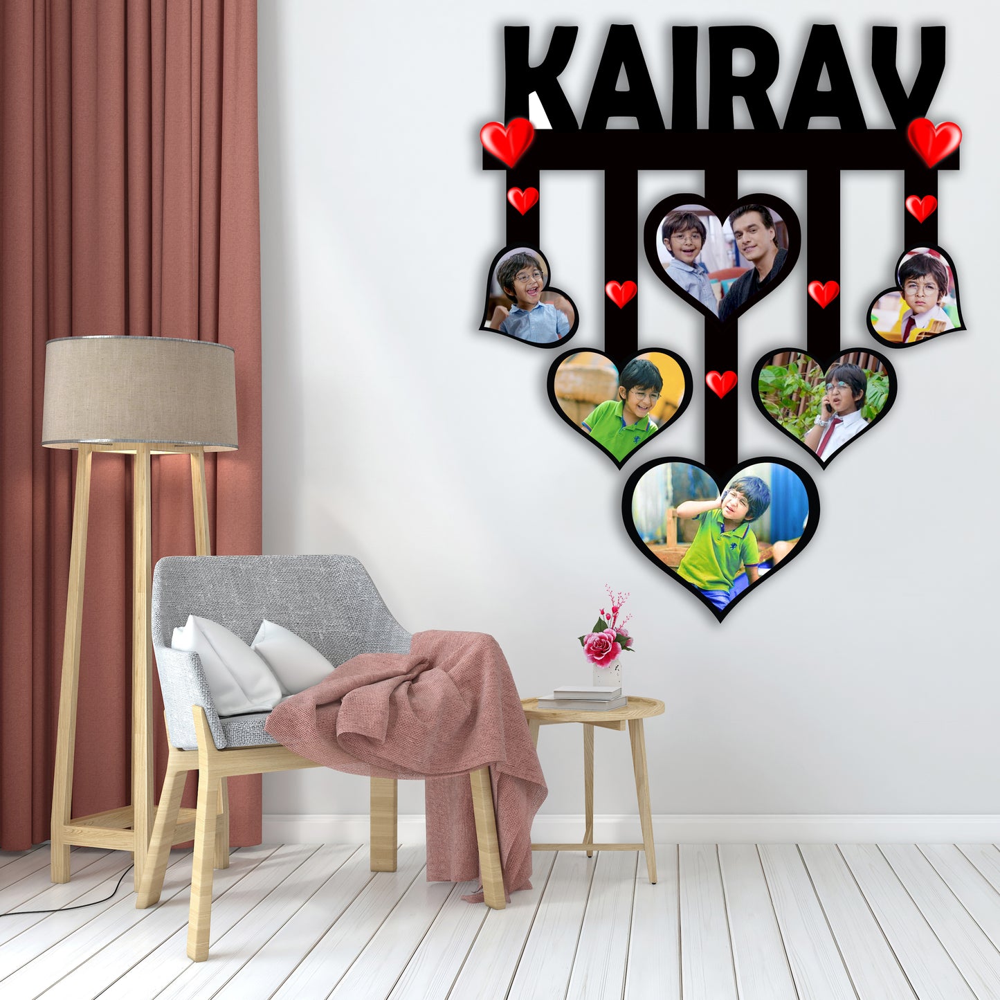 Customised Birthday Photo Frame with Name