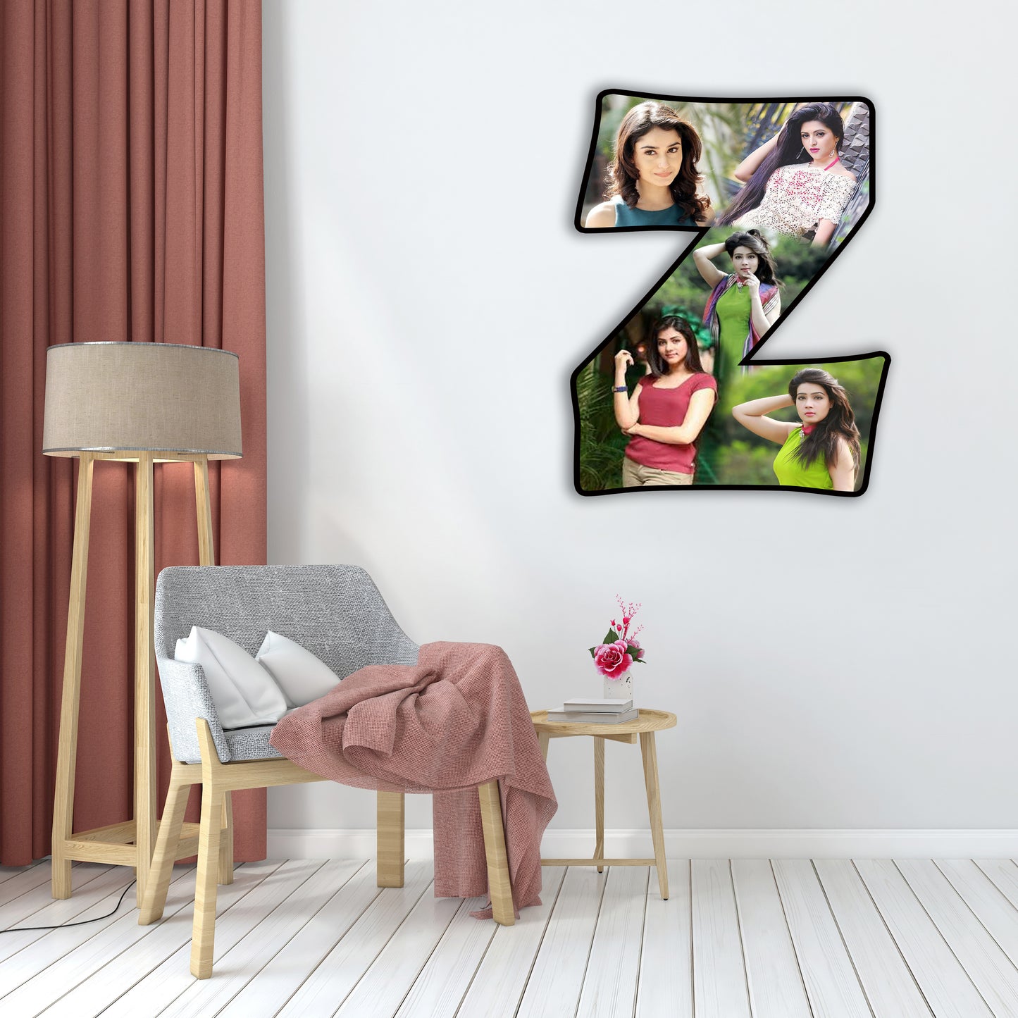 Customised Alphabet Photo Frame ( Z Letter )
