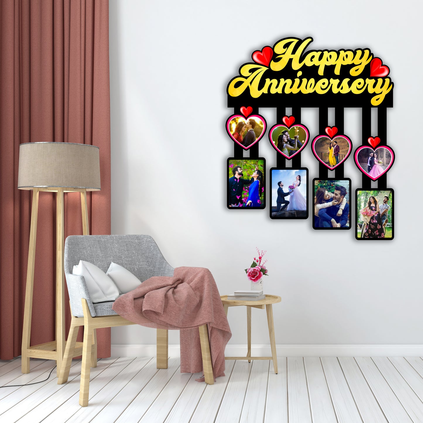 Anniversary Customized Frames For Home Decorations