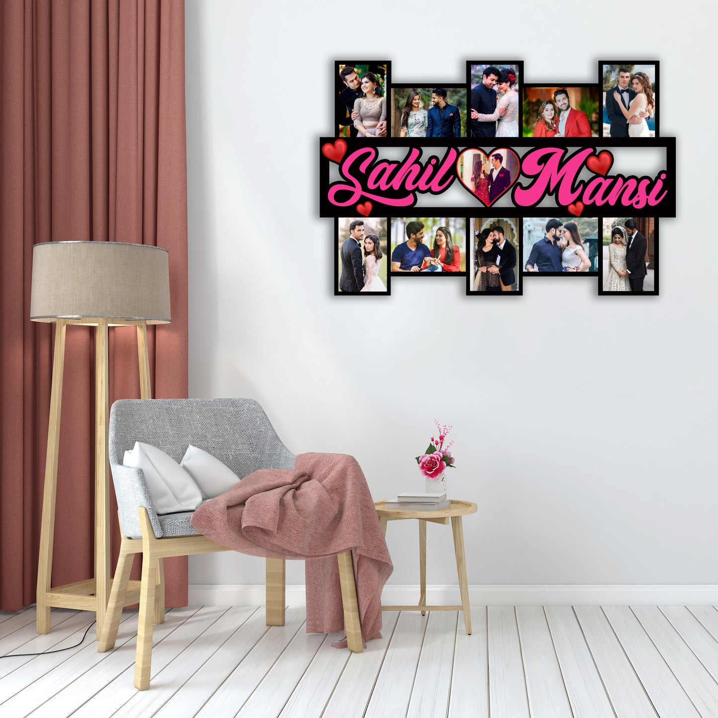 Customized Couple Photo Frames For Anniversary