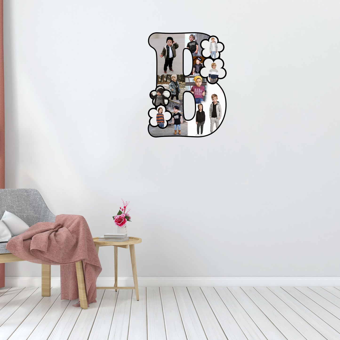 Customised Alphabet Photo Frame ( B Letter )