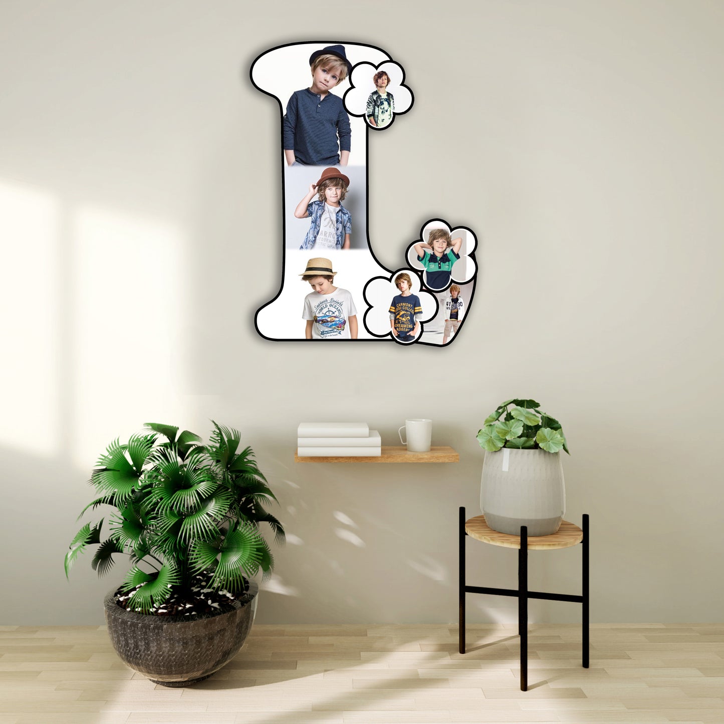 Customised Alphabet Photo Frame ( L Letter )