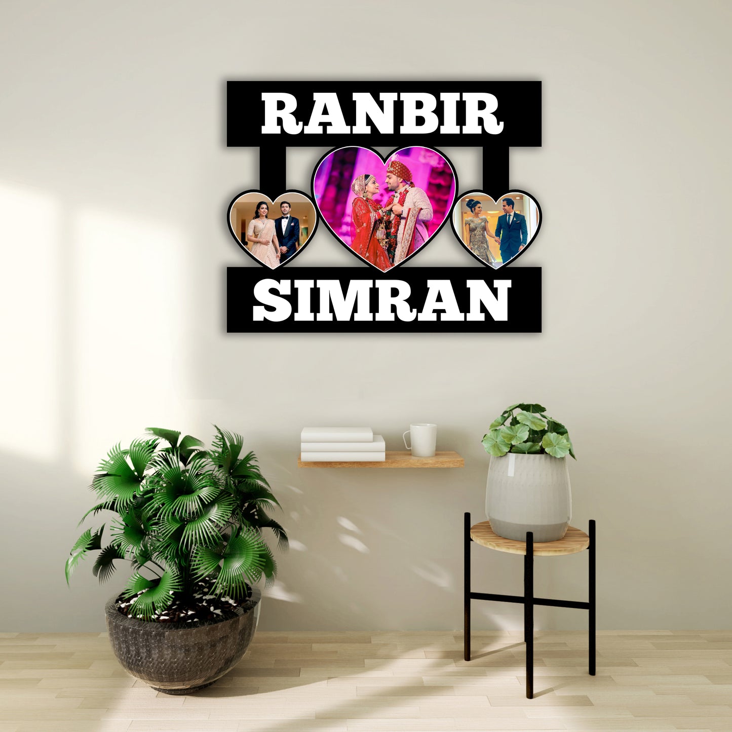 Customised Couple Photo Frame For Gifting