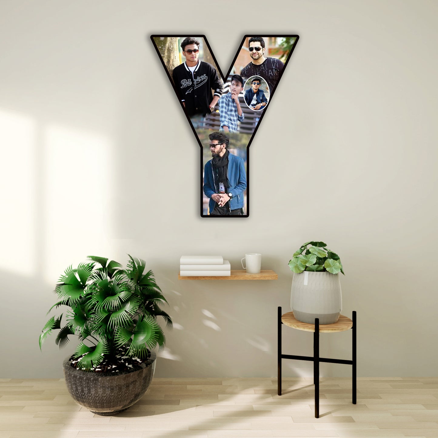 Customised Alphabet Photo Frame ( Y Letter )
