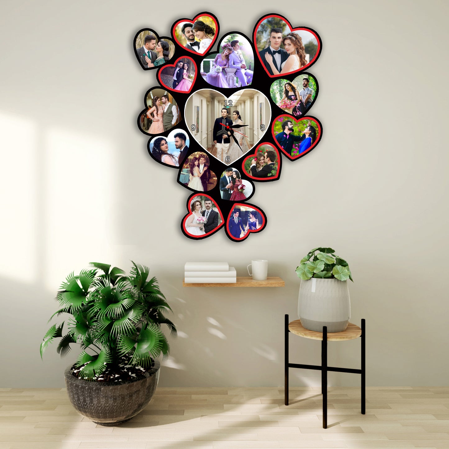 Customized Photo Clock for Family