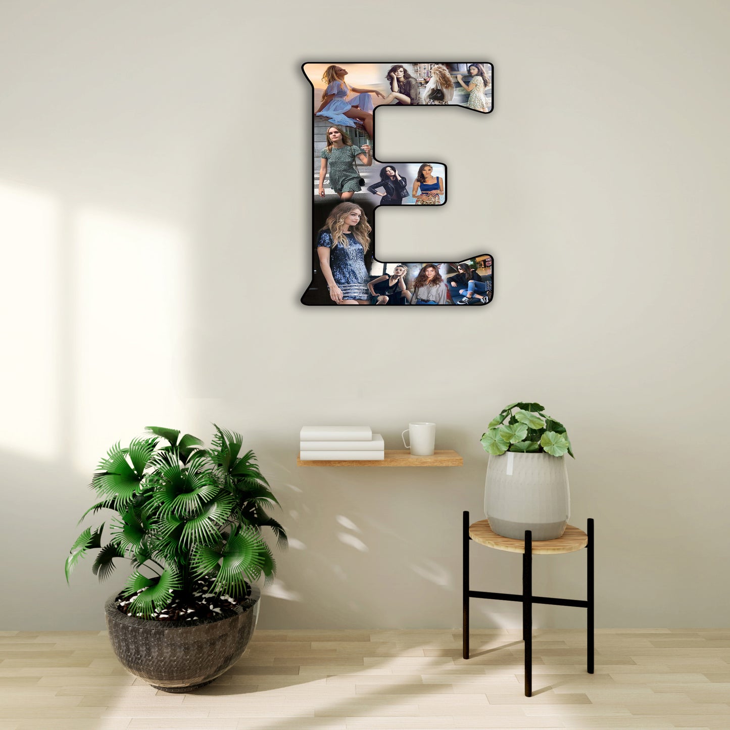 Customised Alphabet Photo Frame ( E Letter )