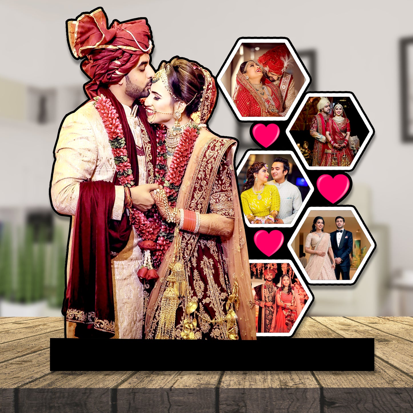 Customized Photo Frame for Wedding, Anniversary