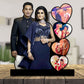 Customized Wooden Photo Frame Gift for Anniversary Birthday