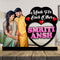 Customised Couple Photo Frame With Name  for Wedding Gift & Anniversary Gifts