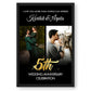 Personalized Photo Frame Ideal Birthday Anniversary, Wedding Gift
