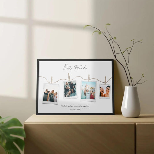 Personalized Photo Frame Gift For Friend, Birthday Gift,Anniversary,Family