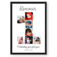 Personalized Photo Frame with Text for Baby Birthday