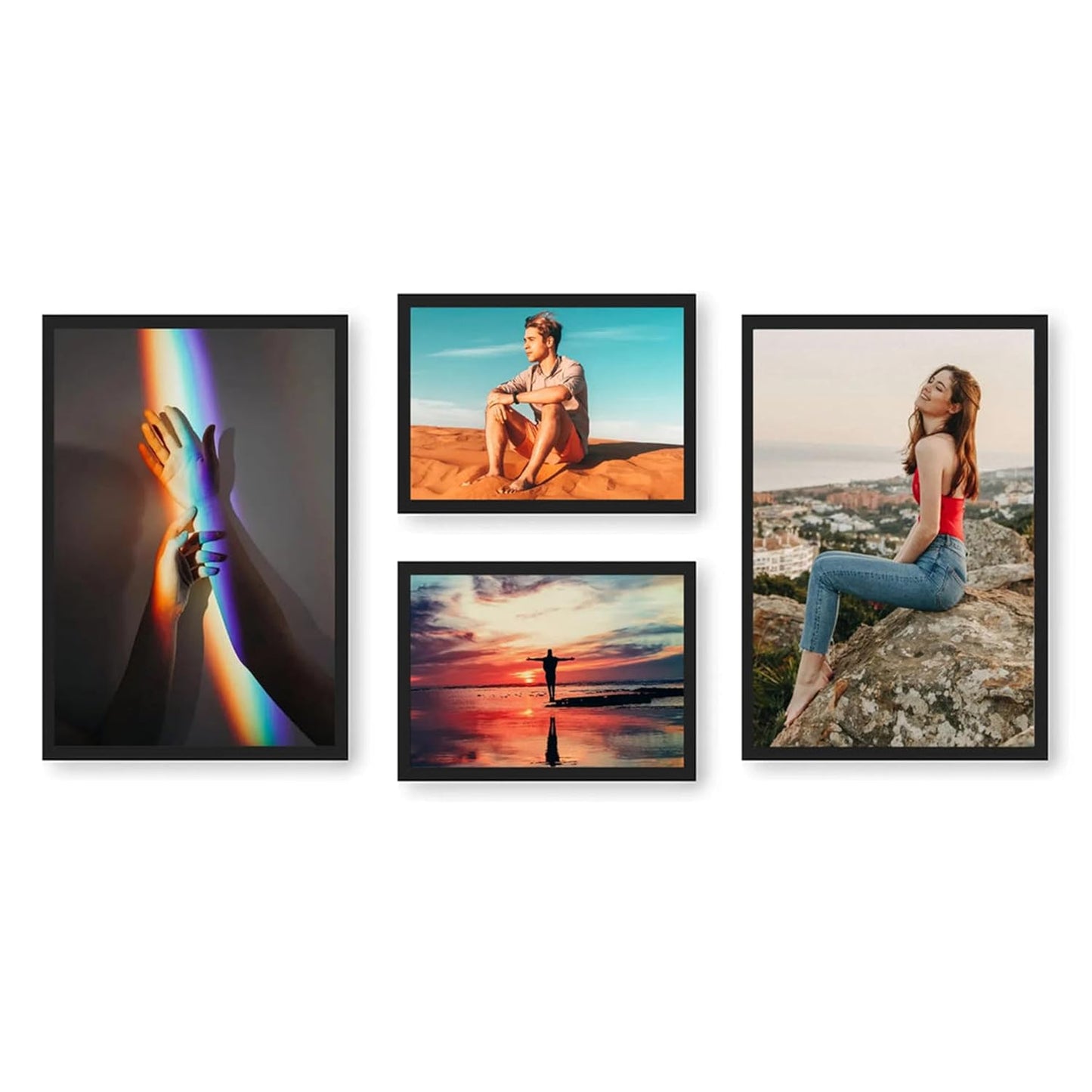 Personalized Photo Frame Set for Room, Home, Office