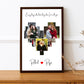 Personalised Anniversary Photo Frame For Gifts