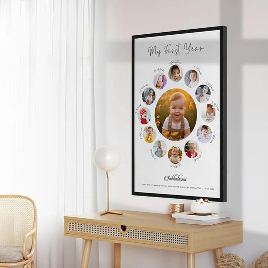 Personalized Photo Frame and Your Customized Text for Birthday Anniversary