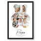 Personalized  Photo Frame and Your Customized Text For Birthday