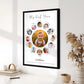 Personalized Photo Frame and Your Customized Text for Birthday Anniversary