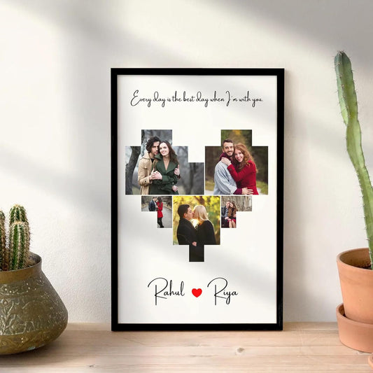 Personalised Anniversary Photo Frame For Gifts