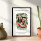 Personalized Photo Frame with For Wedding,Anniversary and Family